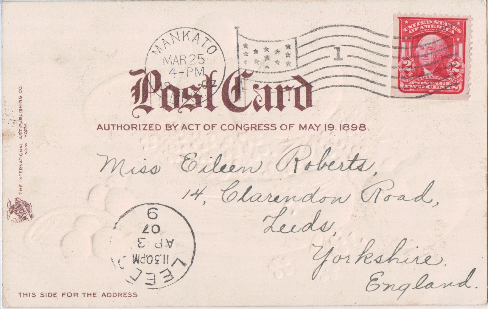 Directory I – undivided-back postcards